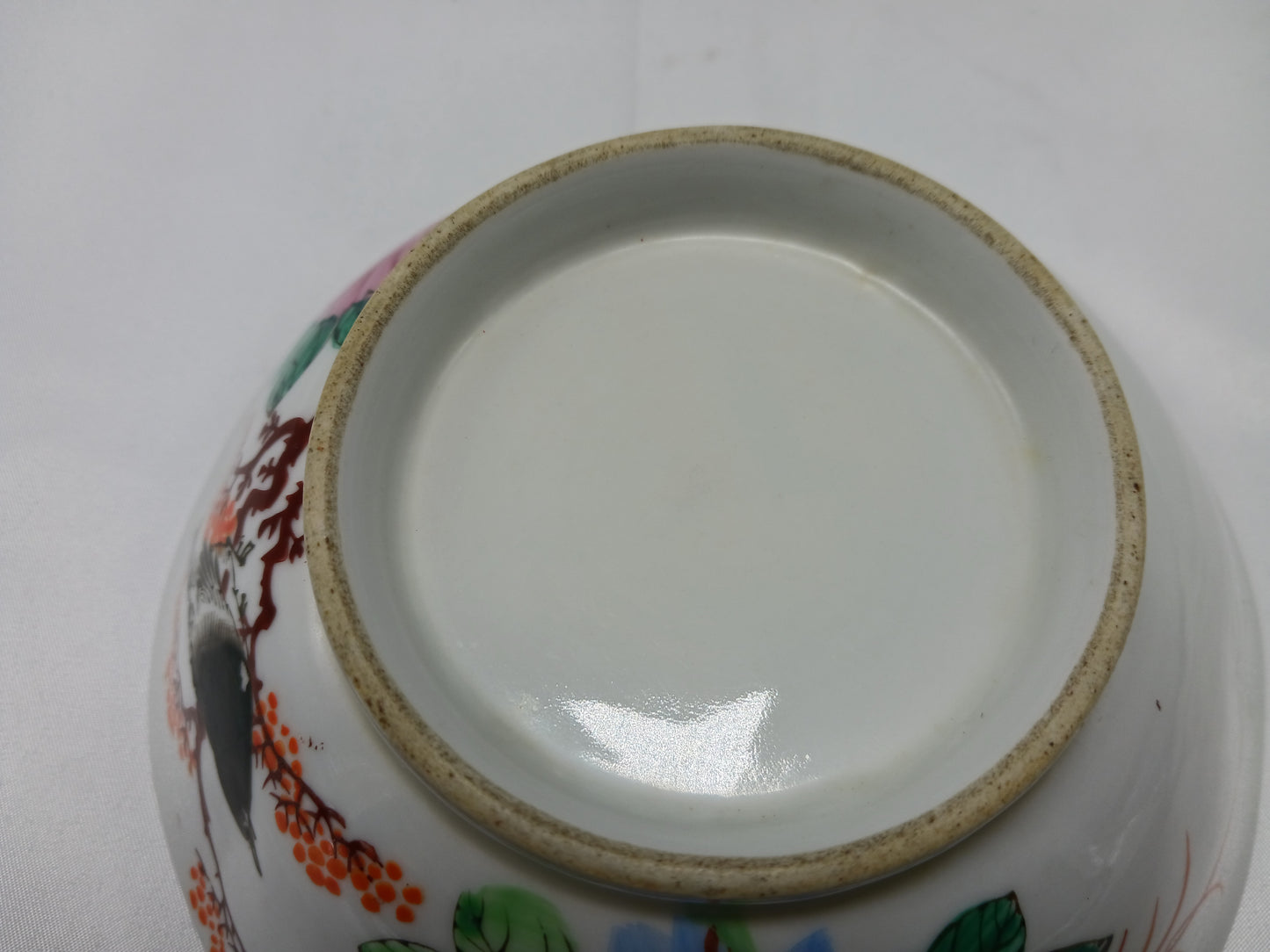 五彩喜鵲菊紋碗 ( 2404036)