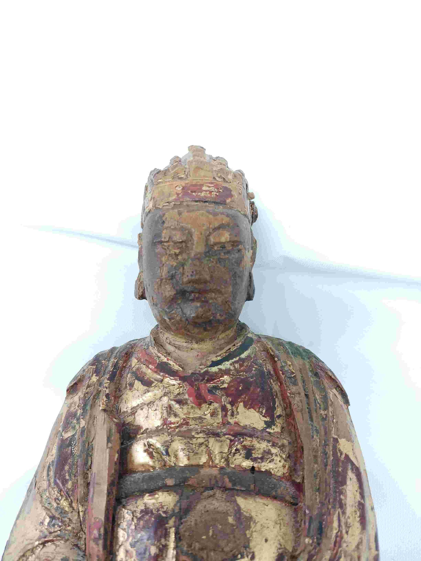 晚清金漆文曲星木刻像1871-1911年 ( 2404047)