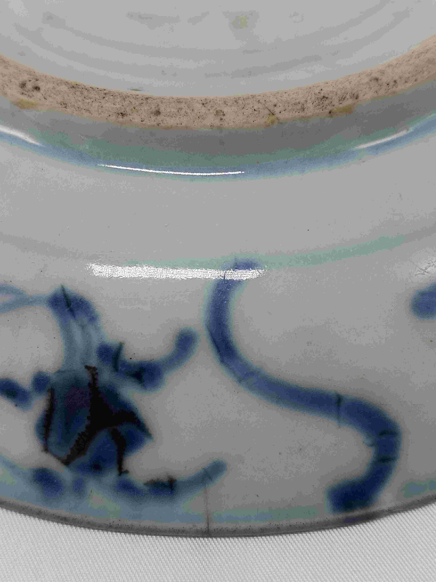 清雍正乾隆青花神獸靈芝紋盤問1723-1796年 ( 2404050)