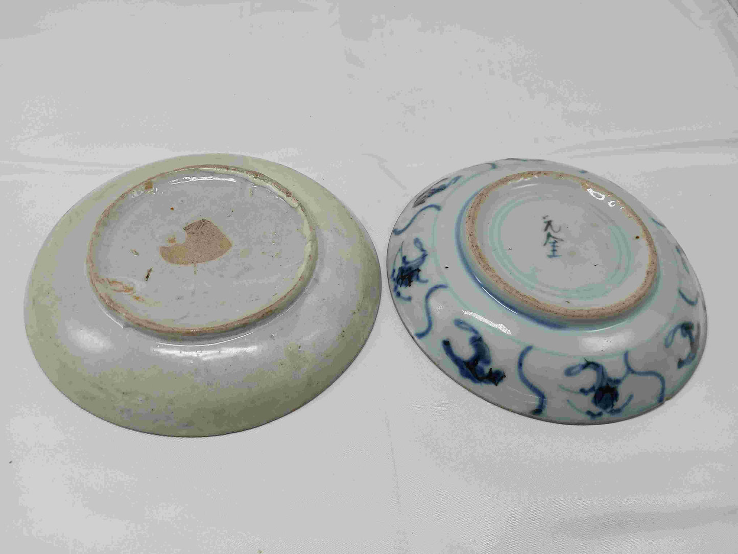 清雍正乾隆青花神獸靈芝紋盤問1723-1796年 ( 2404050)