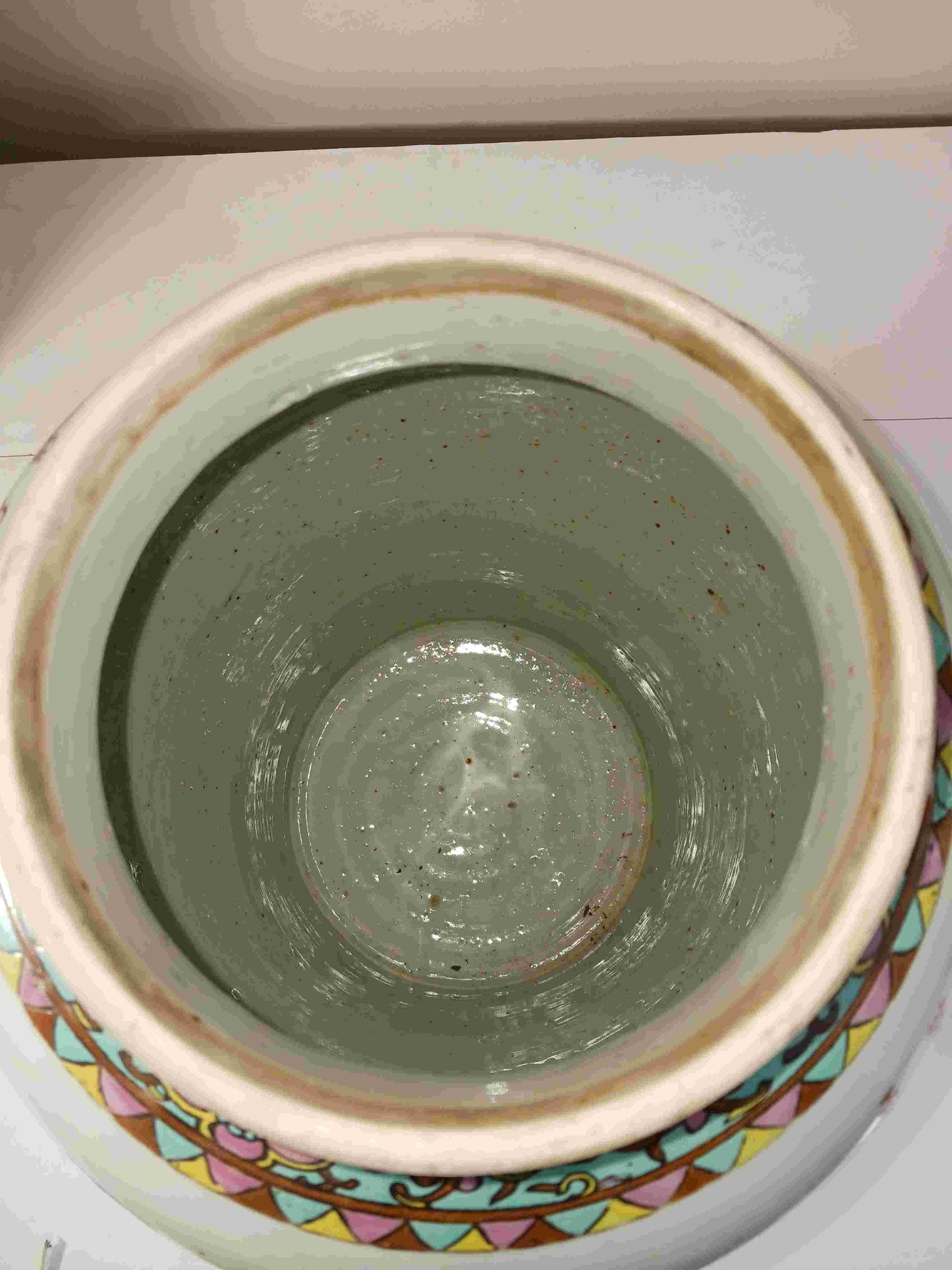 Republic of China pastel Bogu pattern general jar 1912-1949 (2404069)
