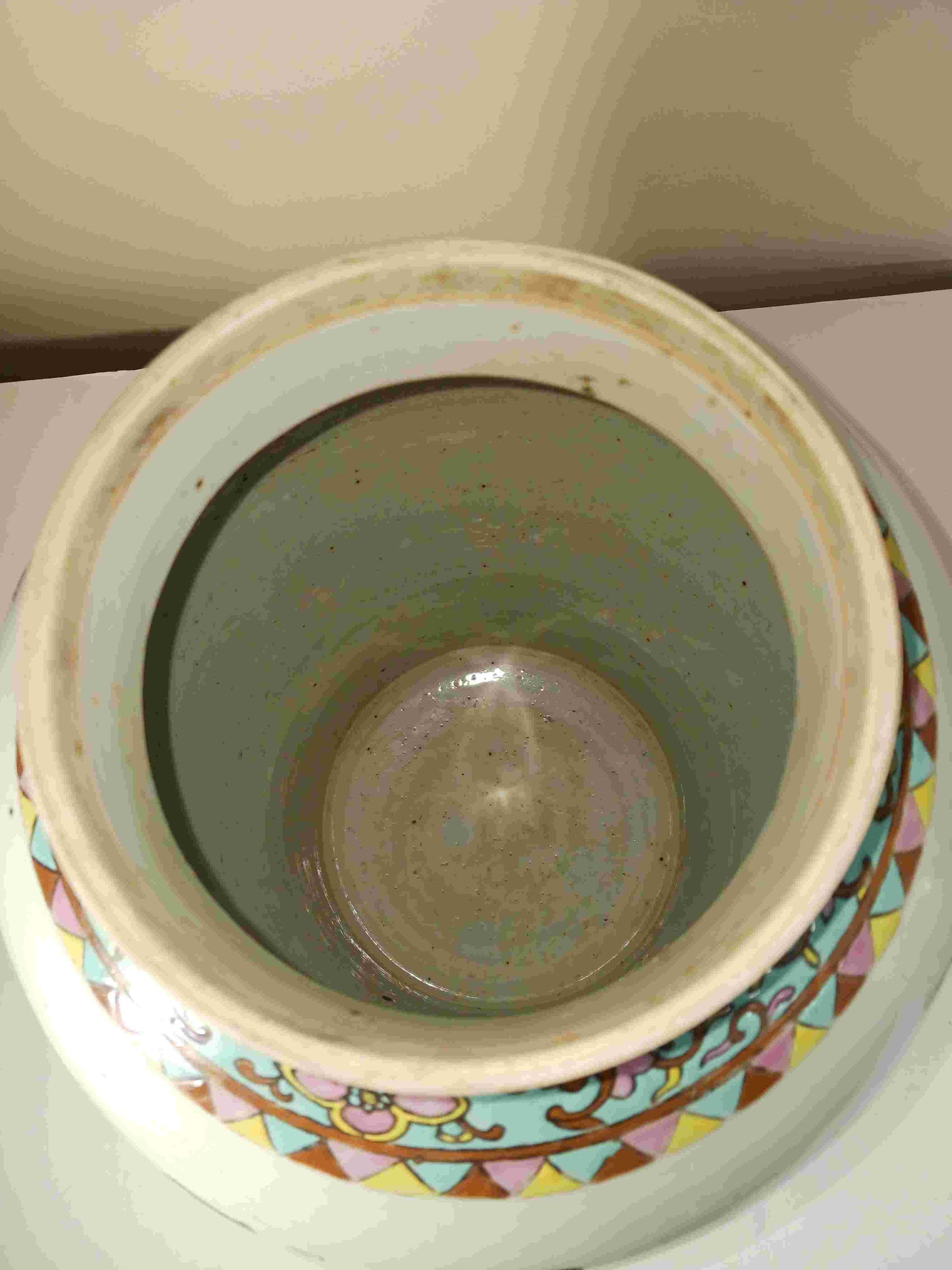 Republic of China pastel Bogu pattern general jar 1912-1949 (2404069)