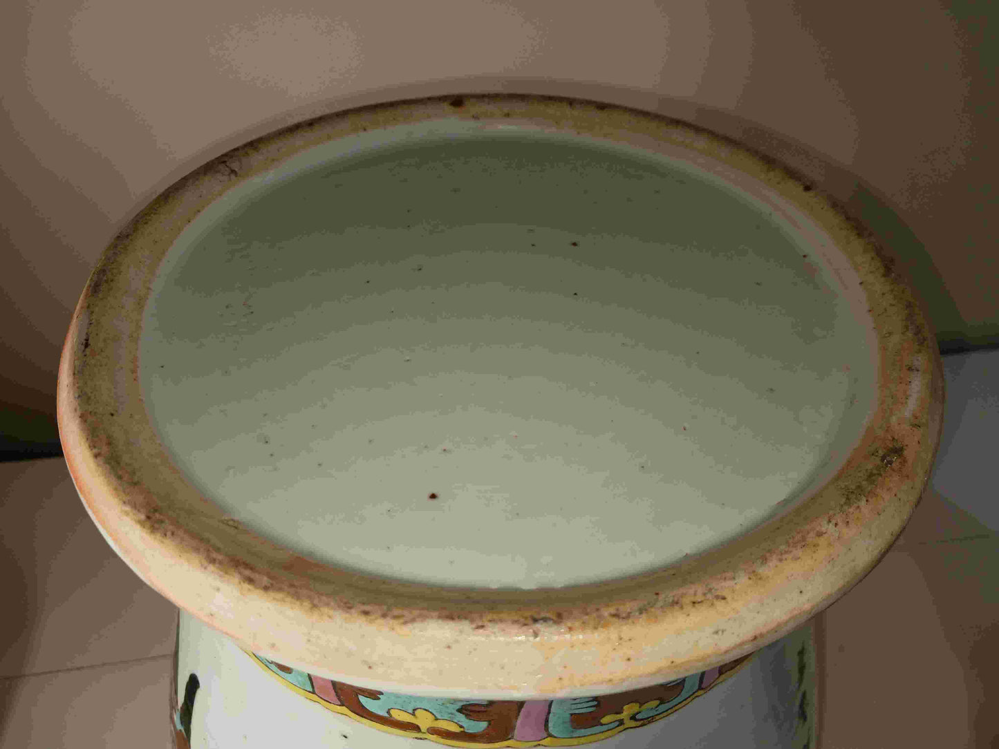 Republic of China pastel Bogu pattern general jar 1912-1949 (2404069)