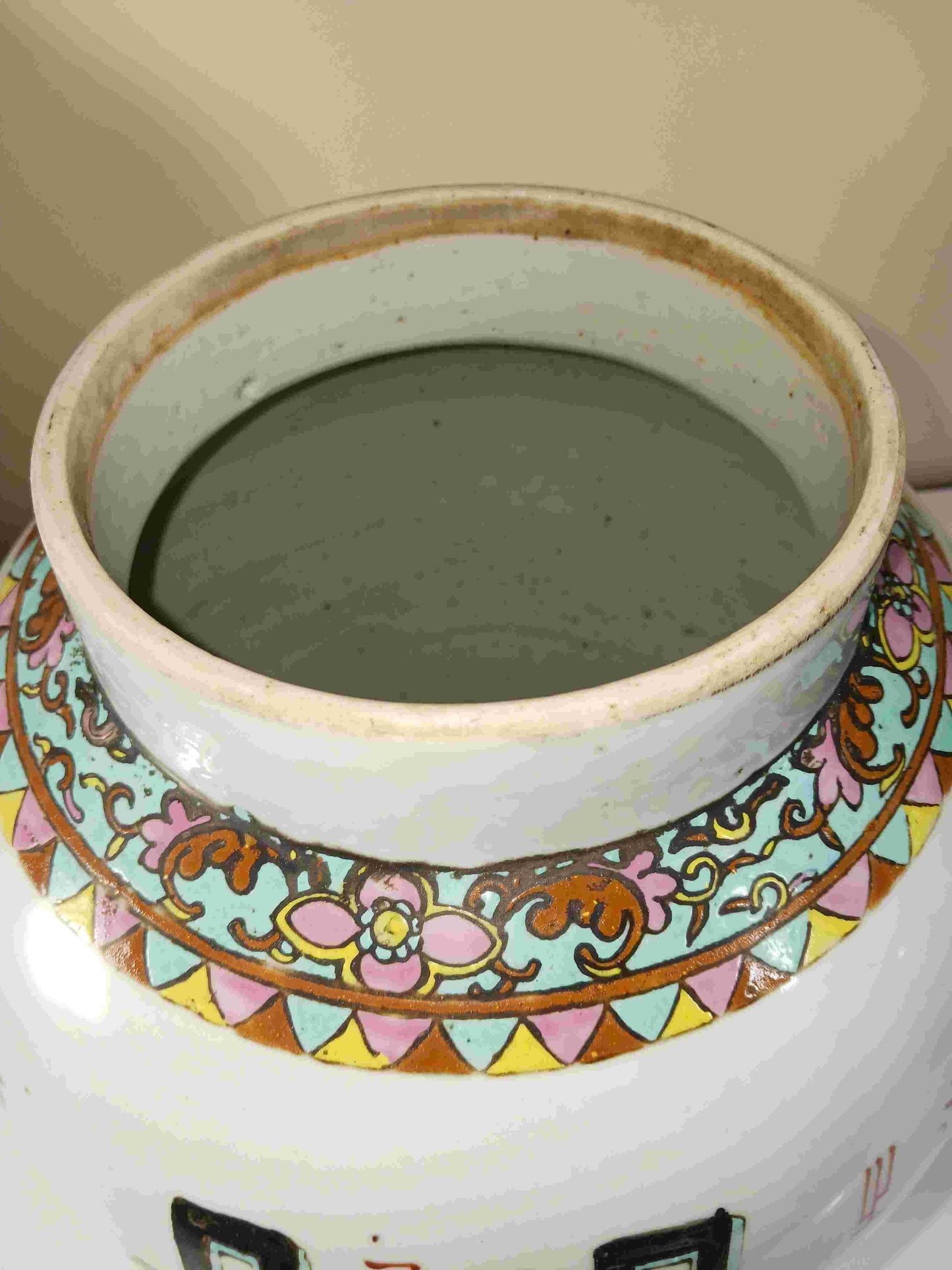 Republic of China pastel Bogu pattern general jar 1912-1949 (2404069)