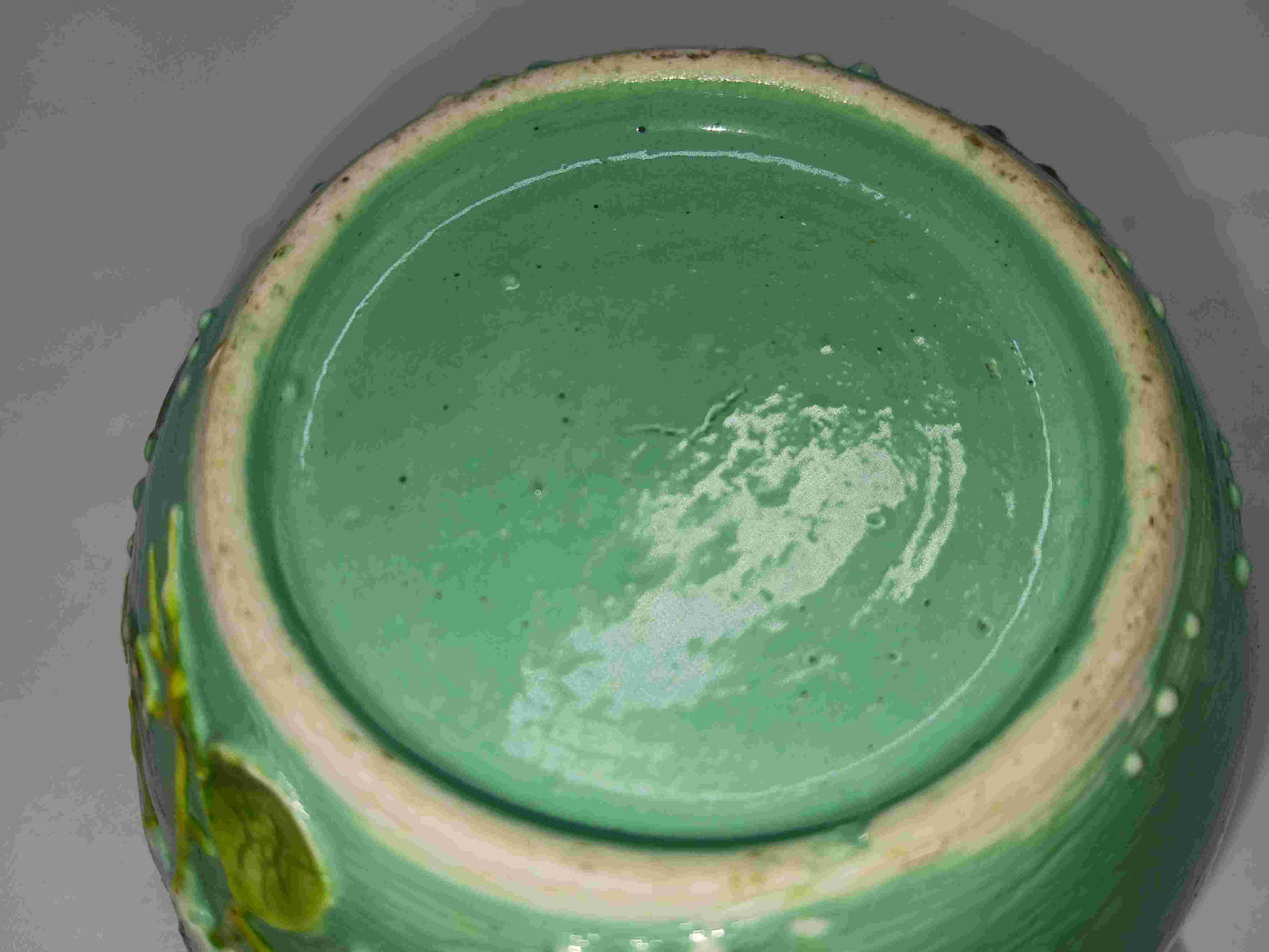 Turquoise green glazed pastel porcelain jar with Lianke plastic cover, Republic of China, 1912-1949 (2406096)